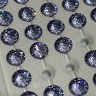 Round Snowflake Cut Loose Cubic Zirconia Gemstone Birthday Cz Stone For Jewelry
