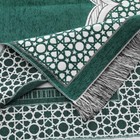 Islamic Prayer Rug Elegant Masjid Pattern Thin Mat Muslim Portable Blanket