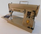 Vintage Singer 301 Long Bed Slant Needle Sewing Machine W  Case And Accessories