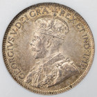 Canada 1920 25 Cents Quarter Silver Coin - Ngc Ms-61