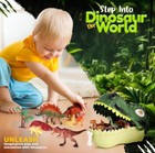 Dinosaur Toys For Kids 3  Realistic Dinosaur Figures   Pullback Dino Cars 47 Pcs