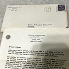 Oklahoma State Senator Raymond Gary 1954 Letter Indian Affairs And Envelope Kbx