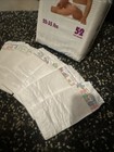 Sample Of 6 Huggies Large Vintage Plastic Diapers 1992