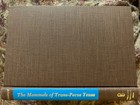 Mammals Of Trans-pecos Texas  Big Bend   Guadalupe Mountains National Parks 1st 