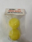 Vintage Wham-o Trac-ball Air-action Balls 1976 Yelliw Nos