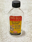 Bake-best Flavors Imitation Coconut Glass Bottle Paper Label 4 Fluid Oz Dall  Tx