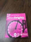 Wheelbrightz Led Bicycle Wheel Lights Pink 2 Pack Bundle For 2 Tires Bright E2