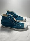 Vintage 90   s Converse All Star Chuck Taylor High Top Usa Made Blue Men   s Size 12