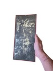 Vintage Japanese Vintage Sign Tin Medicine Samurai Demon Pharmacy Oni