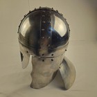 Medieval Viking Norman Crusader Steel Helmet Full Siz Armor Replica Cosplay Larp