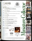 Miniature Collector Magazine March 1999 Dollhouse   Miniatures Lampshade Insert
