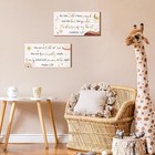 Yookeer 2 Pcs Wood Nursery Wall Decor For Girls Boys Baby Girl Room Decor    