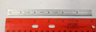 Ls Starrett C306r-6 Tempered Steel Rule Usa 6  With Case
