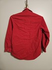 Vintage Woolrich Womens Flannel Cotton Size 10 Shirt Red