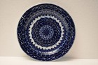 Vintage P  Regout Maastricht Alpine Ceramic Plate Made In Holland Blue White  8