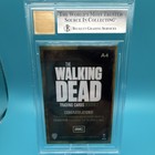 Topps 2012 The Walking Dead S2 Autographs  a4 Steven Yeun Glenn Bgs 9 Auto