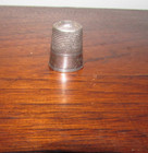 3 51g Sterling Silver Simons Brother Art Nouveau Sewing Thimble Size 12