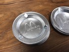 Mcdonald   s Vintage Ashtray Aluminum 3-1 2 Inches Brand New 