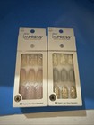 Kiss Impress No Glue Press-on Nails Manicure Medium Mayflower  Daystars Set Of 2
