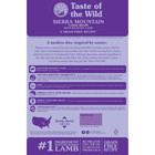 Taste Of The Wild Sierra Mountain Dry Dog Food Roasted Lamb 28 Lb Grain Free