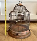 Antique Vintage  Wire Birdcage