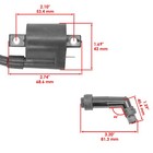 Ignition Coil For Yamaha Warrior 350 Yfm350 1989-2004 Atv Ignition Coil