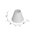 3 x6 x5  Small Lamp Shade  1-9pcs  For Table Lamps Replacement  Spider Model