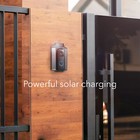 Wasserstein Solar Charger And Mount For Blink Video Doorbell black 