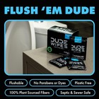 Large Dude Wipes On-the-go Flushable 30 Wet Wipes