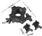 5 Pack 33lb Stage Light Clamps For Dj Par Light Plastic O Clamp Truss Mount Hook