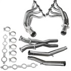 Ss Exhaust Headers Manifolds   X Pipe For 2005-13 Chevy Corvette C6 Ls2 Ls3 Z06