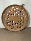 Antique Round 7 Inch Cast-iron Stove Trivet  Tea Stand 15