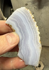 Namibia Blue Lace Agate Rough Slab Lapidary Cabochon 37 Grams
