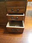Circa 1900 s Japanese Hibachi - Keyaki Wood - Edo Style - Three Drawer