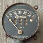 Vintage Jones Speedometer Sept 22 1908 60 Mph No Glass For Parts Read