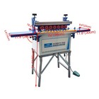 Automatic Edge Banding Machine For Curved straight Edge Double-sided Gluing 110v