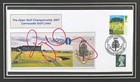 Rory Mcilroy Hand Signed Framed 40x30cm Original 2007 Open First Day Cover   Coa