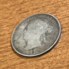 1870 Lcw Canada Queen Victoria Silver 50 Cents Half Dollar