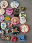 Huge Mixed Lot  49  Vintage Button Pins - Disney  Olympics  Nickelodeon  Movies