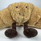 Jellycat Amuseable Croissant Plush Medium Tan Brown Stuffed Toy Pillow 12 