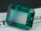 Certified 4 15 Carat Natural Green Diamond Emerald Cut Loose Vvs1  11 Mm