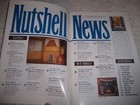Nutshell News For Complete Miniatures Hobbyist Magazine November 1994 Dollhouse