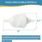 G52 Backup Valve For Polaris 180 280 380 3900 Pool Cleaner  1 Pack  2 Filters 
