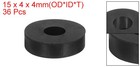 36pcs Thick Rubber Spacer  9 16 Inch Od X 3 16 Inch Id X 3 16 Inch Thickness