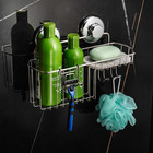Hasko Suction Cup Shower Caddy Basket For Shampoo  Shower Suction Shelf Organize