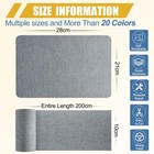 Fabric Repair Tape Kit  Self-adhesive Linen Patch 4  X 80   Grey