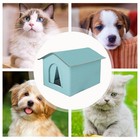 Outdoor Cat House Courtyard Pet Dog Outdoor Stray Dog Winter Warm Loving Home