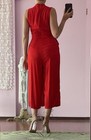Women Barutti Jumpsuit Red Viscose 36