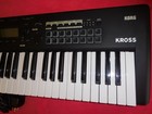 Korg Kross2-61- Keyboard Synthesizer W  Ac Power Adapter-excellent Cond 