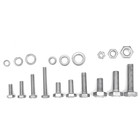 340-piece Metric Hex Screw And Nut Set - 304 Stainless Steel Assortment